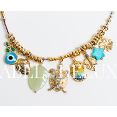 Gas Bijoux Jewelry Gas Bijoux ketting 75682 Necklace Bellagio Necklace Turtle star gold 36 - 40 CM