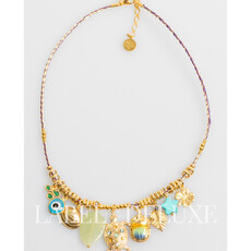 Gas Bijoux Jewelry Gas Bijoux ketting 75682 Necklace Bellagio Necklace Turtle star gold 36 - 40 CM