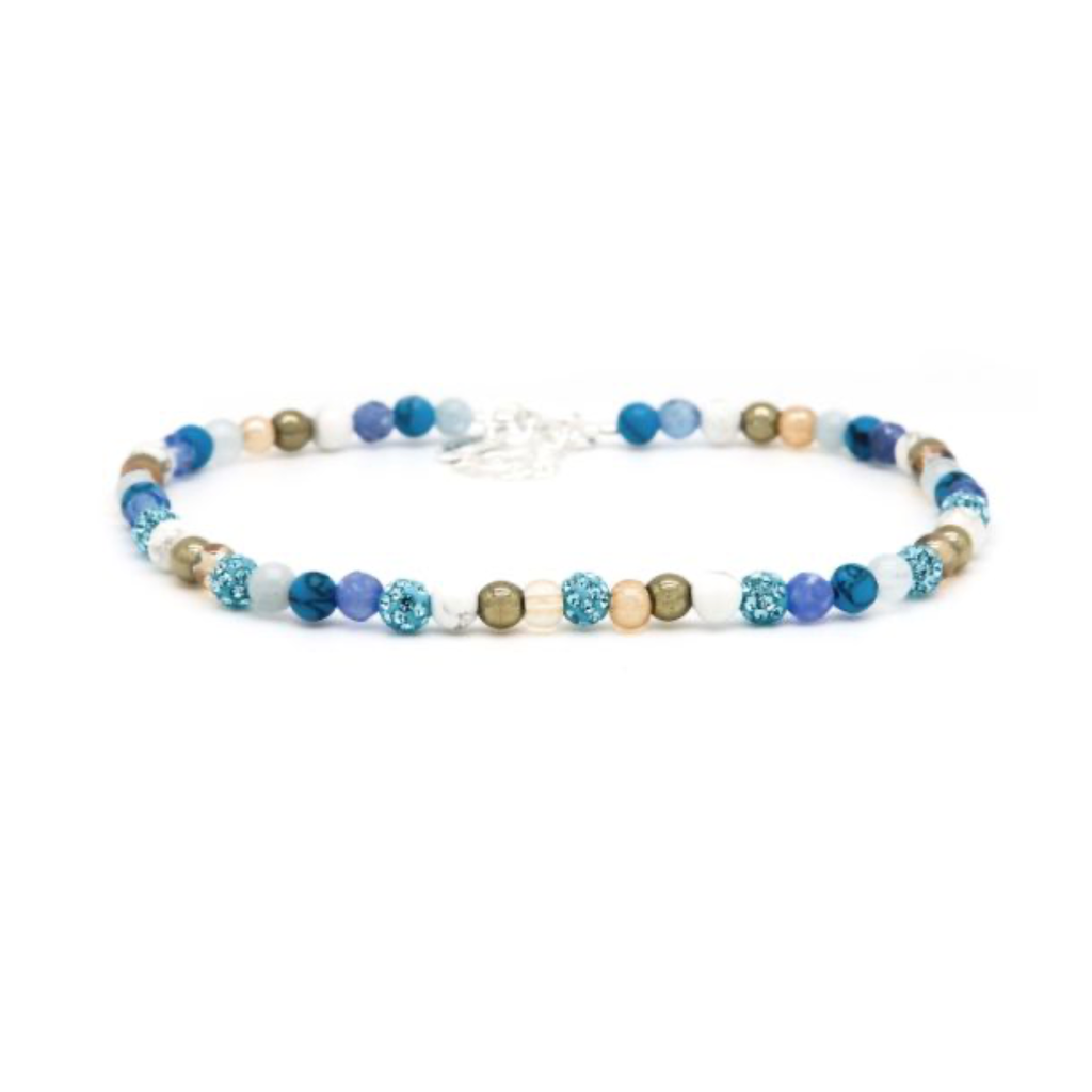 Karma Jewelry Karma Jewelry enkelbandje 89054 Anklet Skylar 925 silver XXS 23 + 3 CM