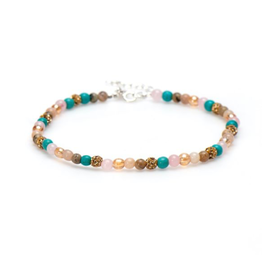 Karma Jewelry Karma Jewelry enkelbandje 89015 Anklet Golden goals XXS 23 + 3 CM