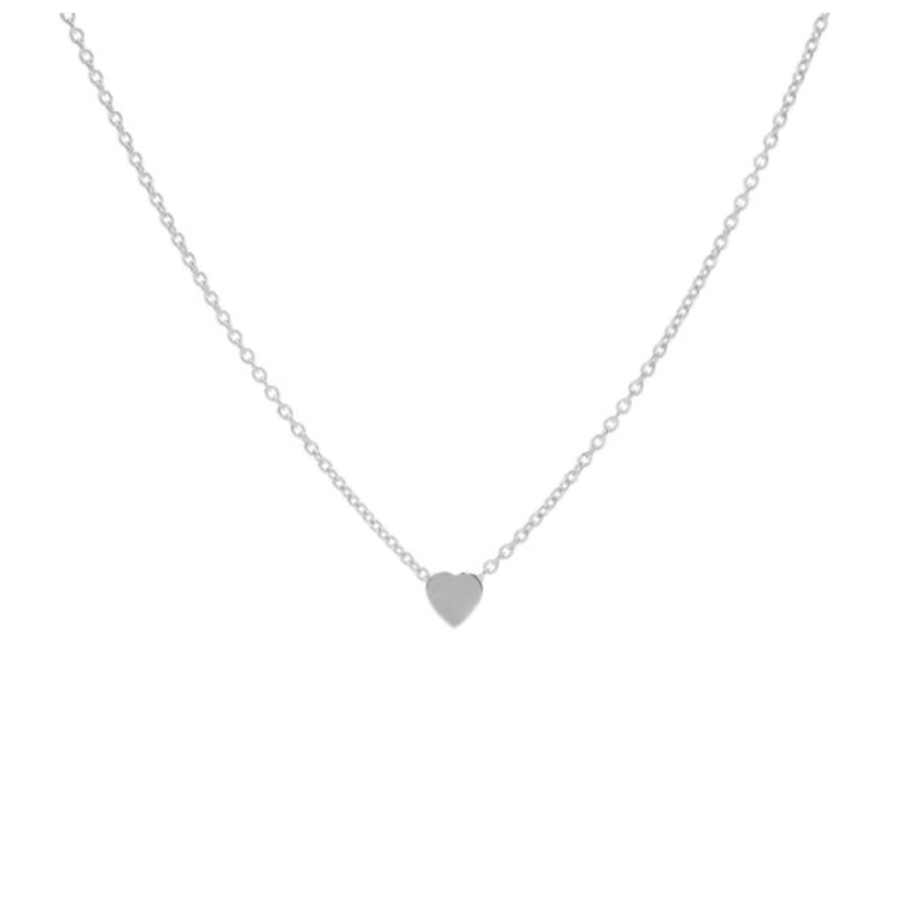 Karma Jewelry Karma Jewelry ketting T29S Necklace heart 925 silver 38 + 7 CM