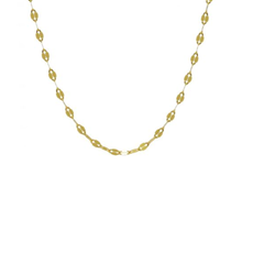 Karma Jewelry Karma Jewelry ketting T292GP Necklace be Reckless 925 silver gold plated 38 + 7 CM
