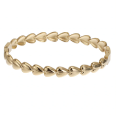 Rose & Camellia Rose & Camellia armband 06958 Bracelet hearts bangle gold