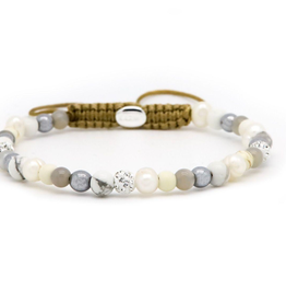 Karma Jewelry Karma  Jewelry armband 84530 Bracelet Ice Queen crystal beads xxs 4 MM
