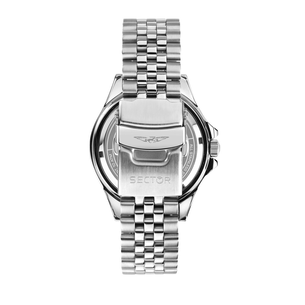 Sector Sector R3253161053 Watch 230 silver / blue ( zilver / blauw ) heren horloge 43 MM