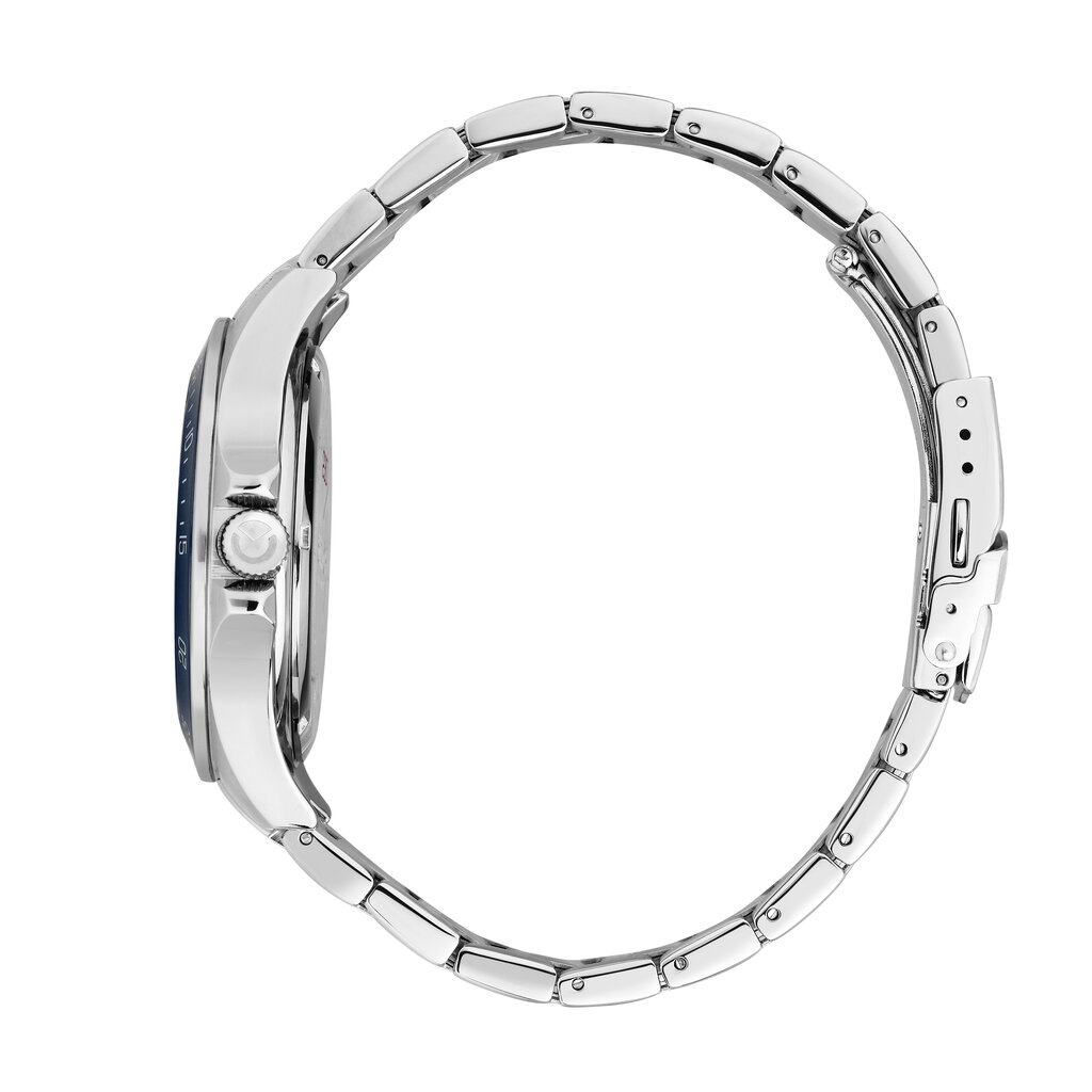 Sector Sector R3253161055 watch 230 silver / blue ( zilver / blauw ) heren horloge - 43 MM