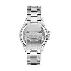 Sector Sector R3253161055 watch 230 silver / blue ( zilver / blauw ) heren horloge - 43 MM