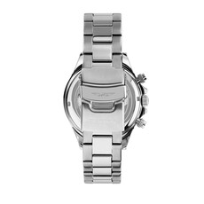 Sector Sector R3273661037  watch 230 Chronograph silver / blue ( zilver / blauw ) heren horloge - 43 MM