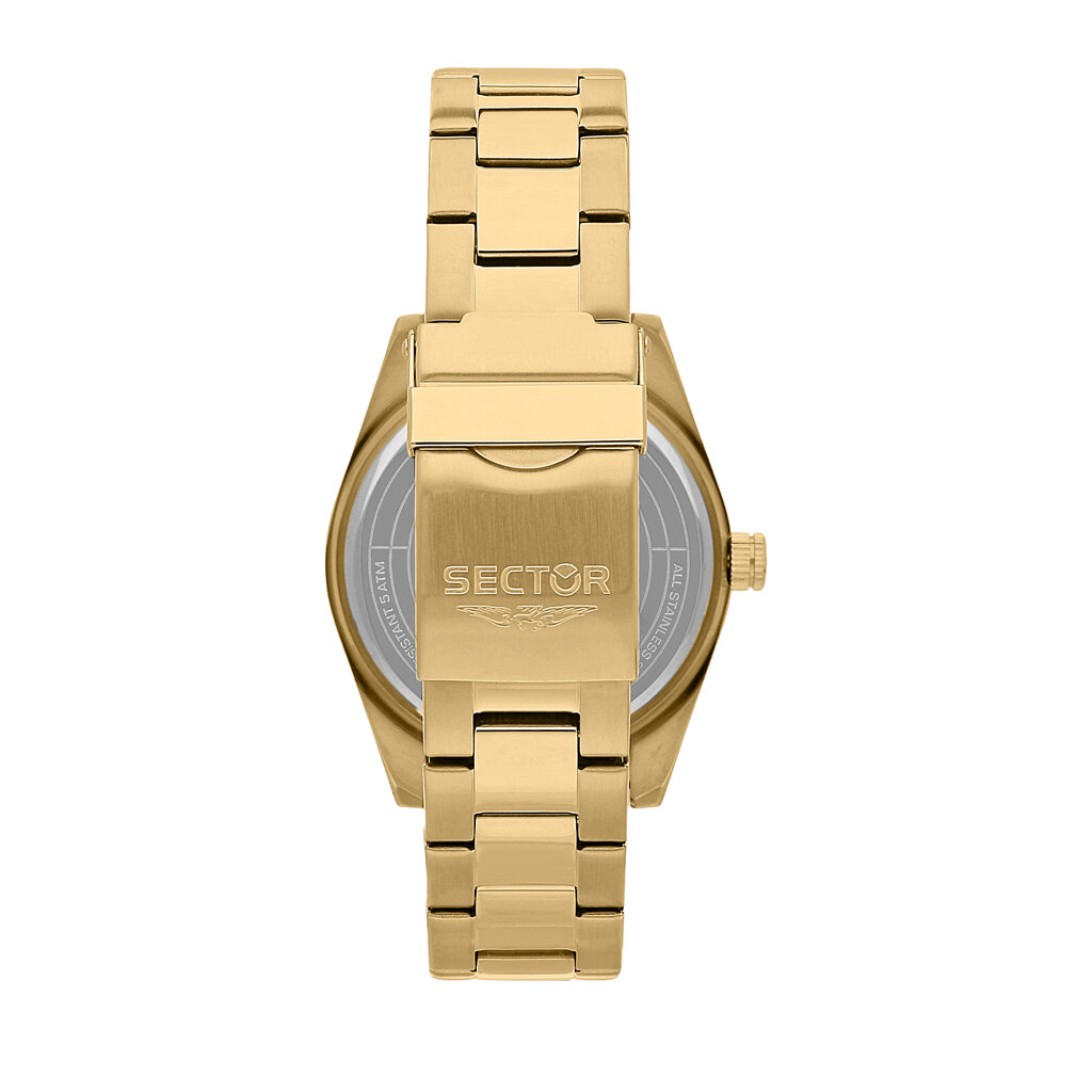 Sector Sector no limits R3253240026 watch 240 gold ( goud ) heren horloge - 41 MM