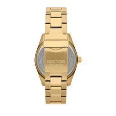 Sector Sector no limits R3253240026 watch 240 gold ( goud ) heren horloge - 41 MM
