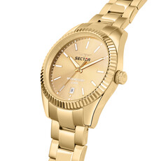 Sector Sector no limits R3253240026 watch 240 gold ( goud ) heren horloge - 41 MM