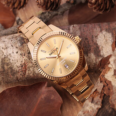 Sector Sector no limits R3253240026 watch 240 gold ( goud ) heren horloge - 41 MM