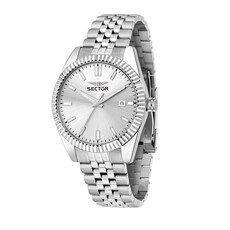 Sector Sector R3253240014 watch 240 silver ( zilver ) heren horloge - 41 MM