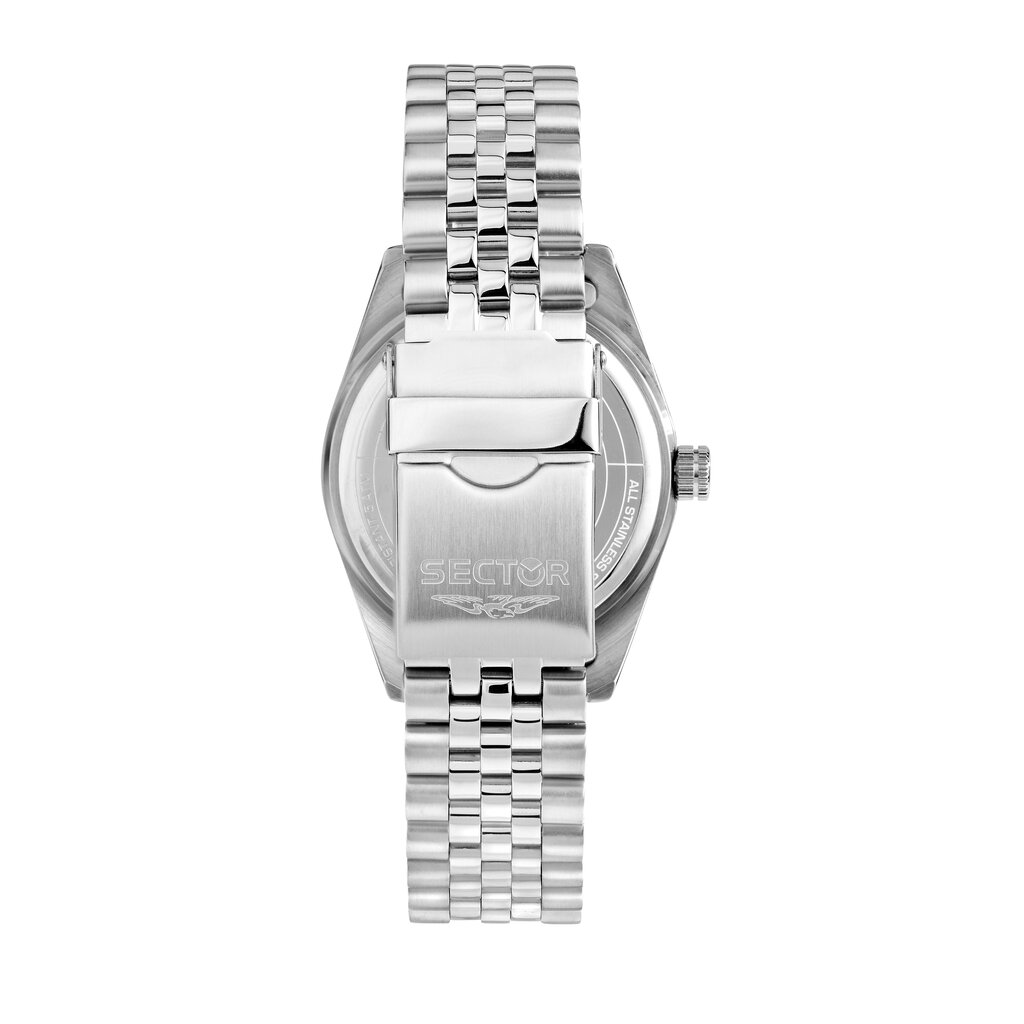 Sector Sector R3253240013 watch 240 silver / blue ( zilver / blauw ) heren horloge - 41 MM