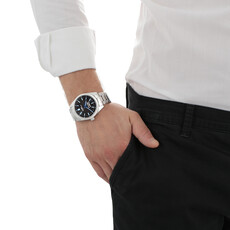 Sector Sector R3253476001 watch 240 silver / black ( zilver / zwart ) heren horloge - 41 MM