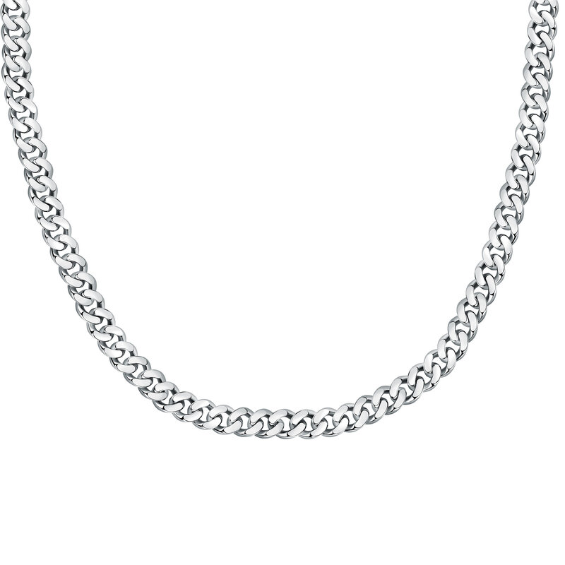 Sector Sector Ketting SAXS01 Necklace Energy Silver SS ( Zilverkleurig ) 50 + 5 CM