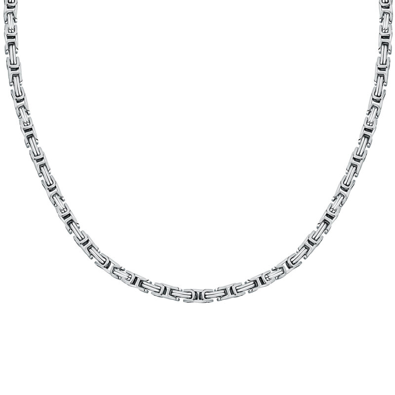 Sector Sector Ketting SAXX01 Necklace Basic Silver SS ( zilverkleurig ) 50 + 5 CM