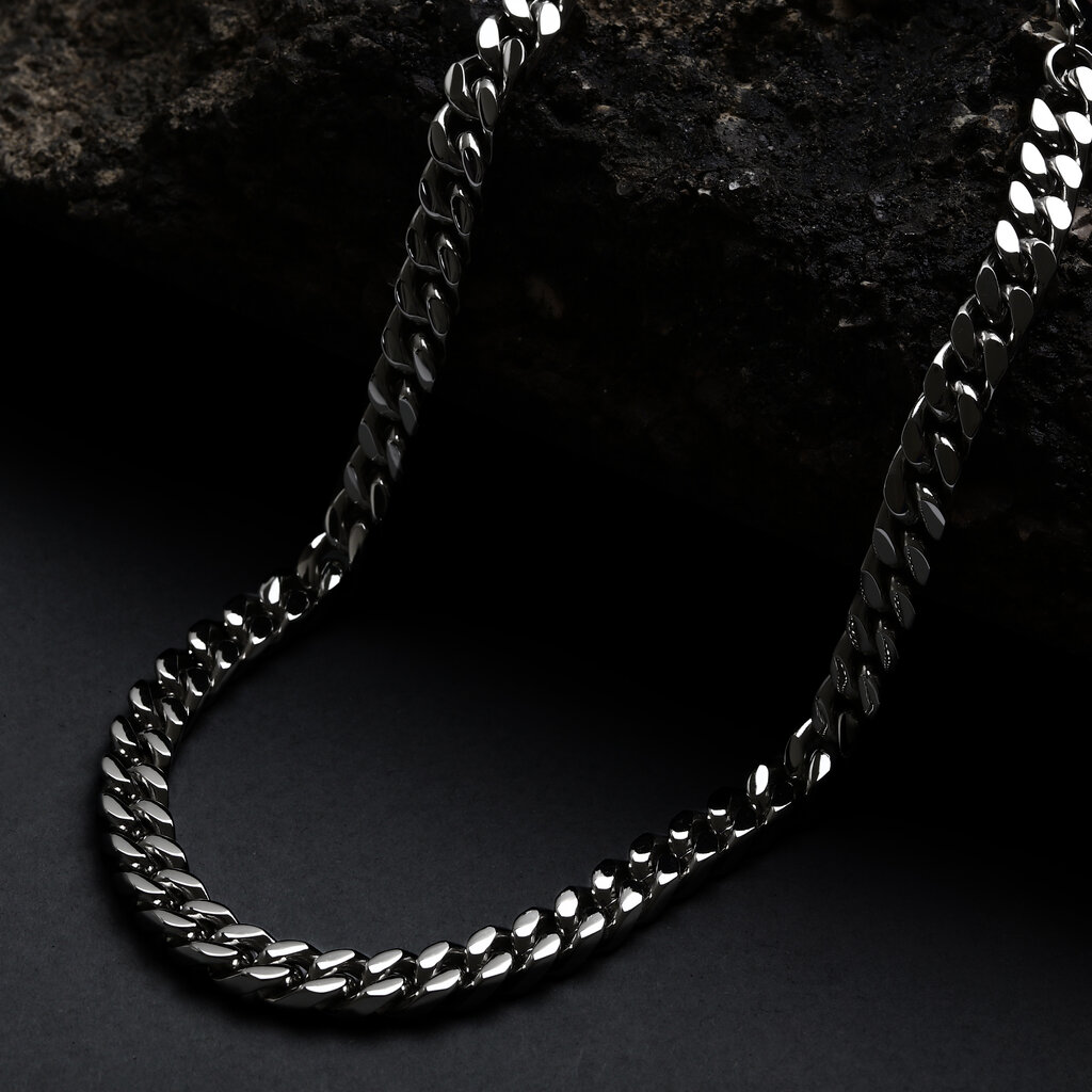 Sector Sector Ketting SAXS01 Necklace Energy Silver SS ( Zilverkleurig ) 50 + 5 CM