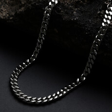 Sector Sector Ketting SAXS01 Necklace Energy Silver SS ( Zilverkleurig ) 50 + 5 CM