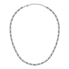 Sector Sector Ketting SAXX01 Necklace Basic Silver SS ( zilverkleurig ) 50 + 5 CM