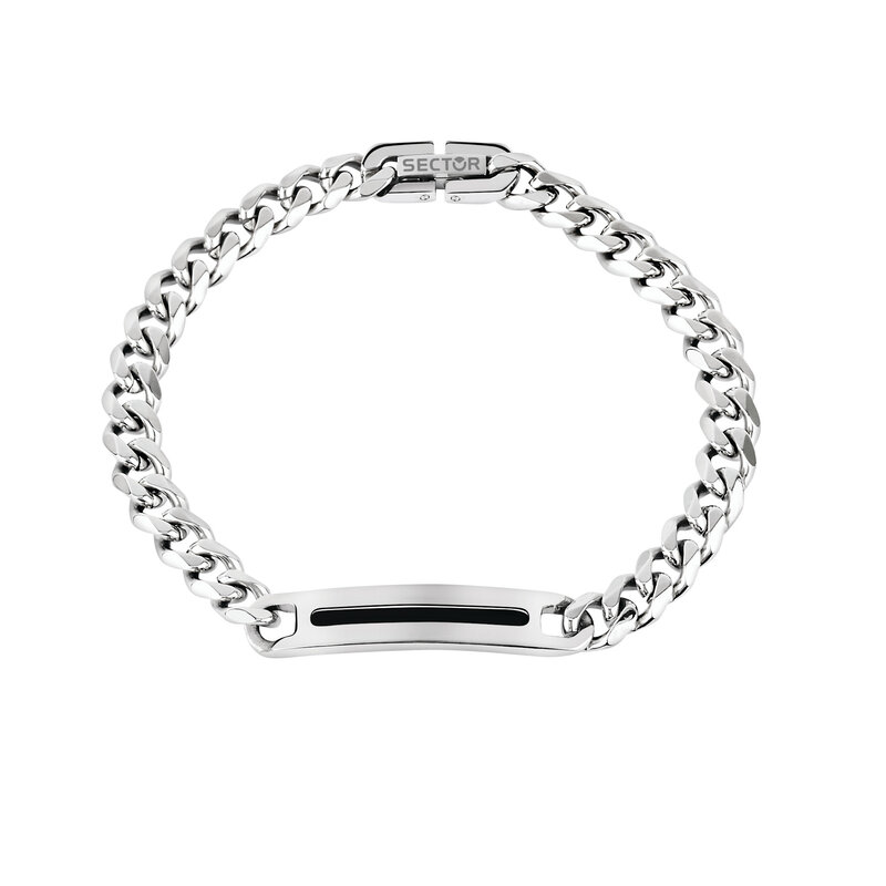 Sector Sector armband SZS40 bracelet basic Silver SS ( zilverkleurig ) 22 CM