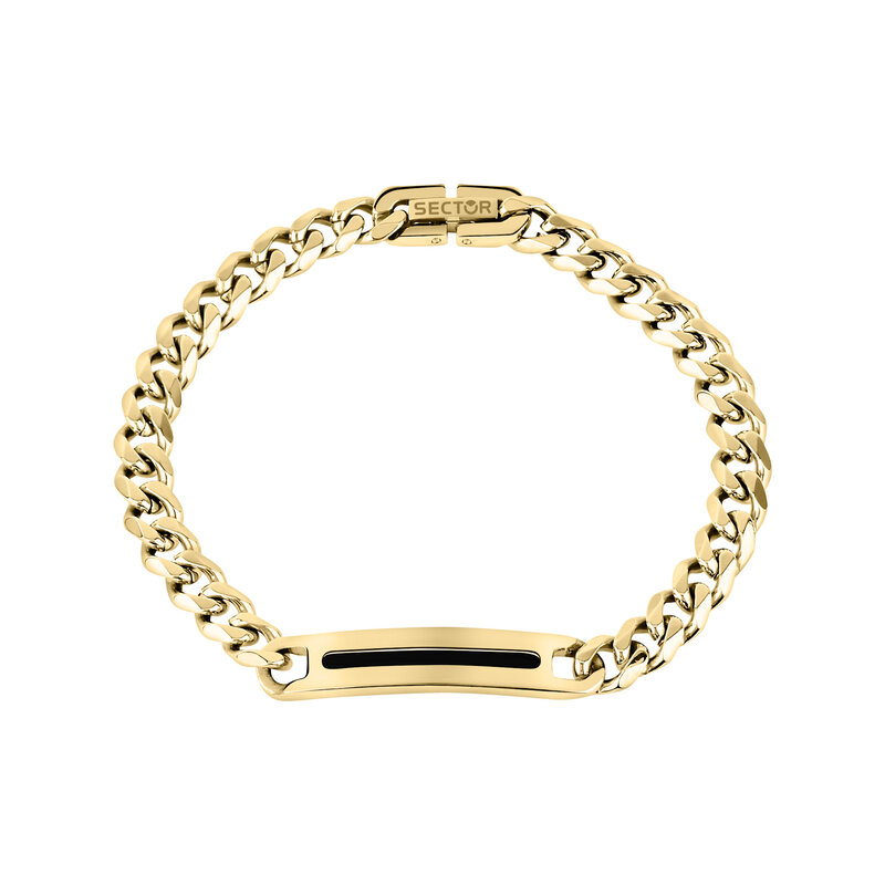 Sector Sector armband SZS60 bracelet basic Gold SS ( goudkleurig ) 22 CM