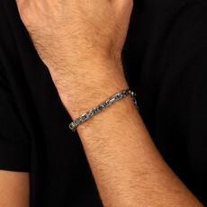 Sector Sector armband SAXX03 Bracelet Basic BR chain Silver SS ( zilverkleurig ) 19 + 3 CM