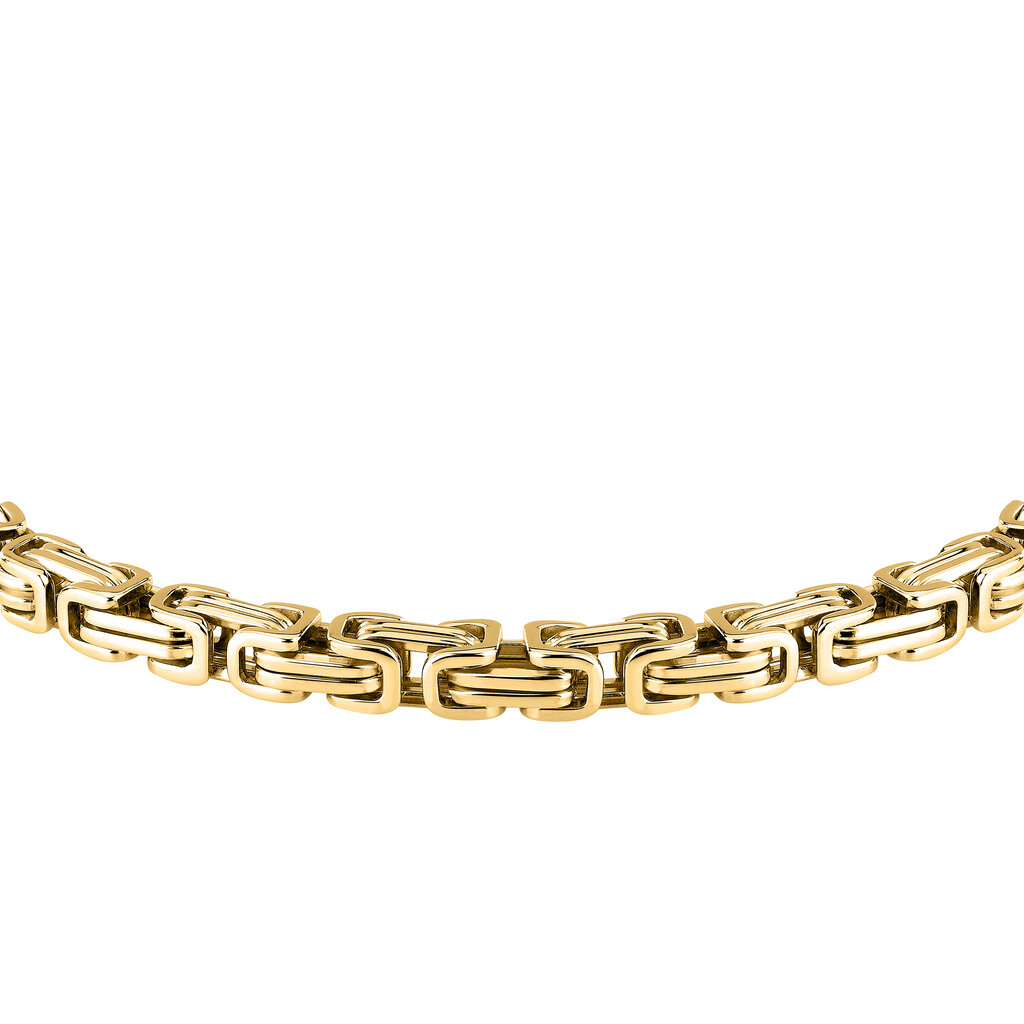 Sector Sector armband SAXX02 Bracelet Basic BR chain Gold SS ( goudkleurig ) 19 + 3 CM