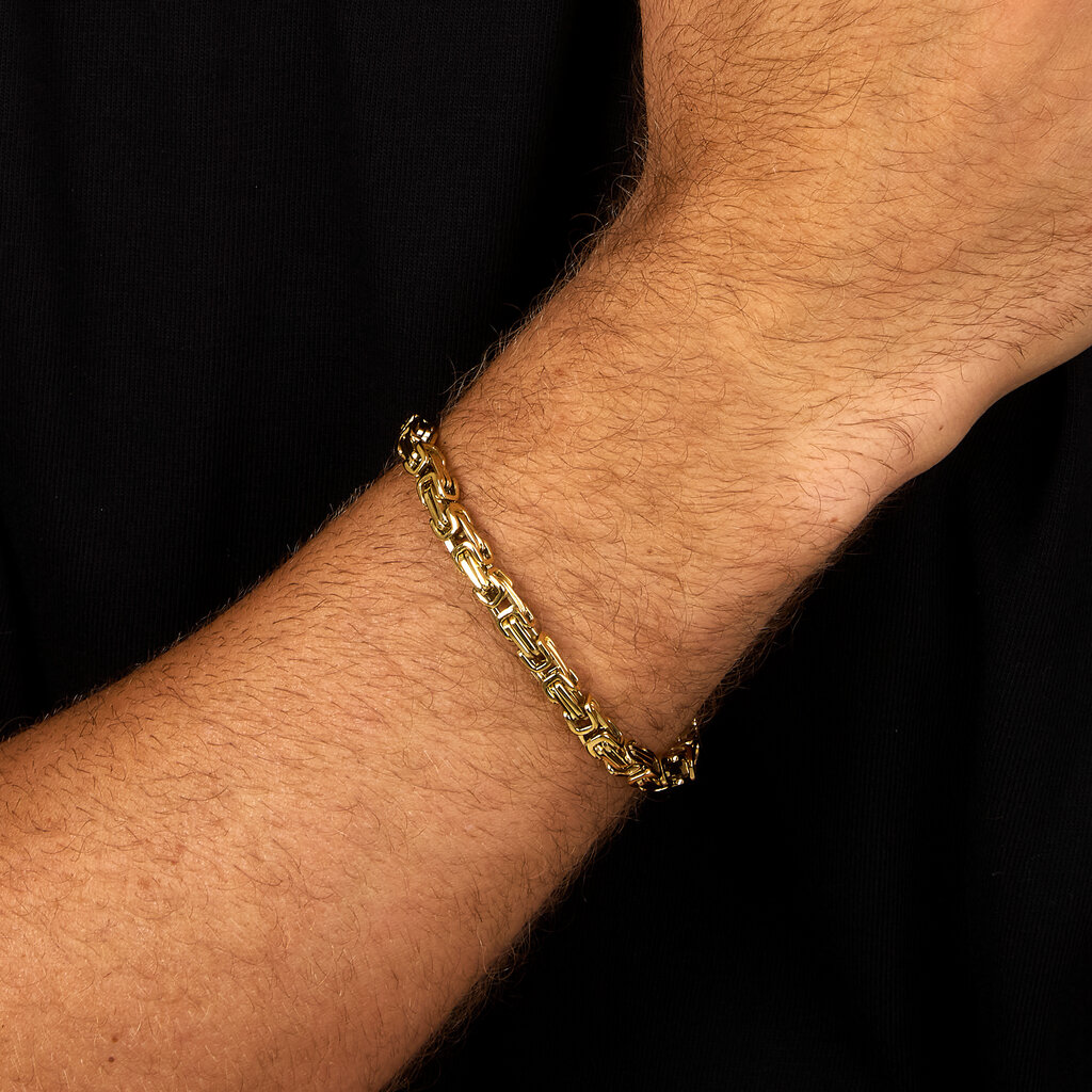 Sector Sector armband SAXX02 Bracelet Basic BR chain Gold SS ( goudkleurig ) 19 + 3 CM