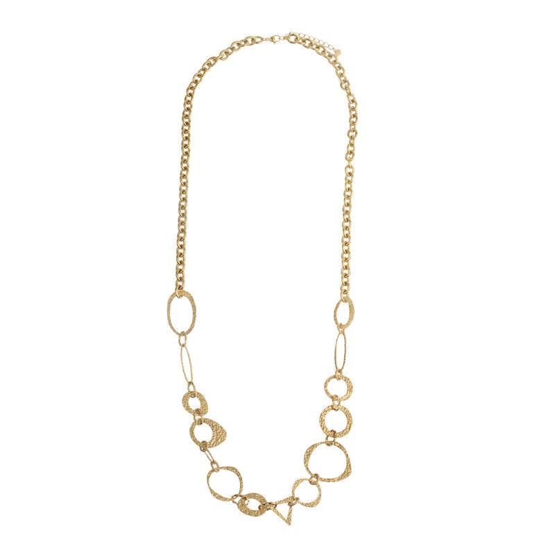 Rose & Camellia Rose & Camellia ketting 14503 Necklace long gold 80 + 5 CM