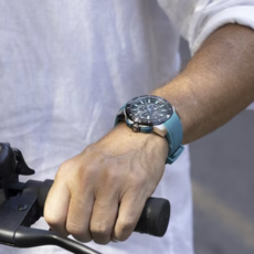 Festina Festina F20642/3 Men Watch Chrono Bike Ocean Blue Black Silver ( Oceaan blauw Zwart Zilver ) 47 MM heren horloge