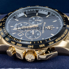 Maserati Maserati R8873612041 Traguardo chronograaf (goud/zwart) 45mm heren horloge