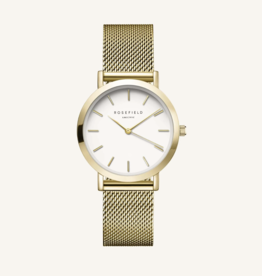 Rosefield Rosefield TWG-T51 Tribeca watch White Gold Dames horloge 33 MM