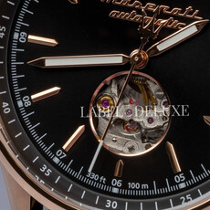 Maserati Maserati R8821124001 Sorpasso Automaat (rosé goud/zwart) 42 mm heren horloge