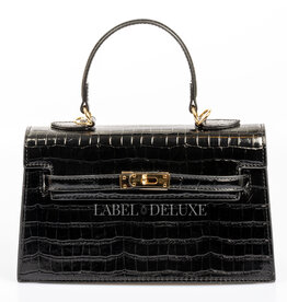 Label Deluxe bag Label Deluxe Isabella Bag black shine black  24 x 15 x 8 CM