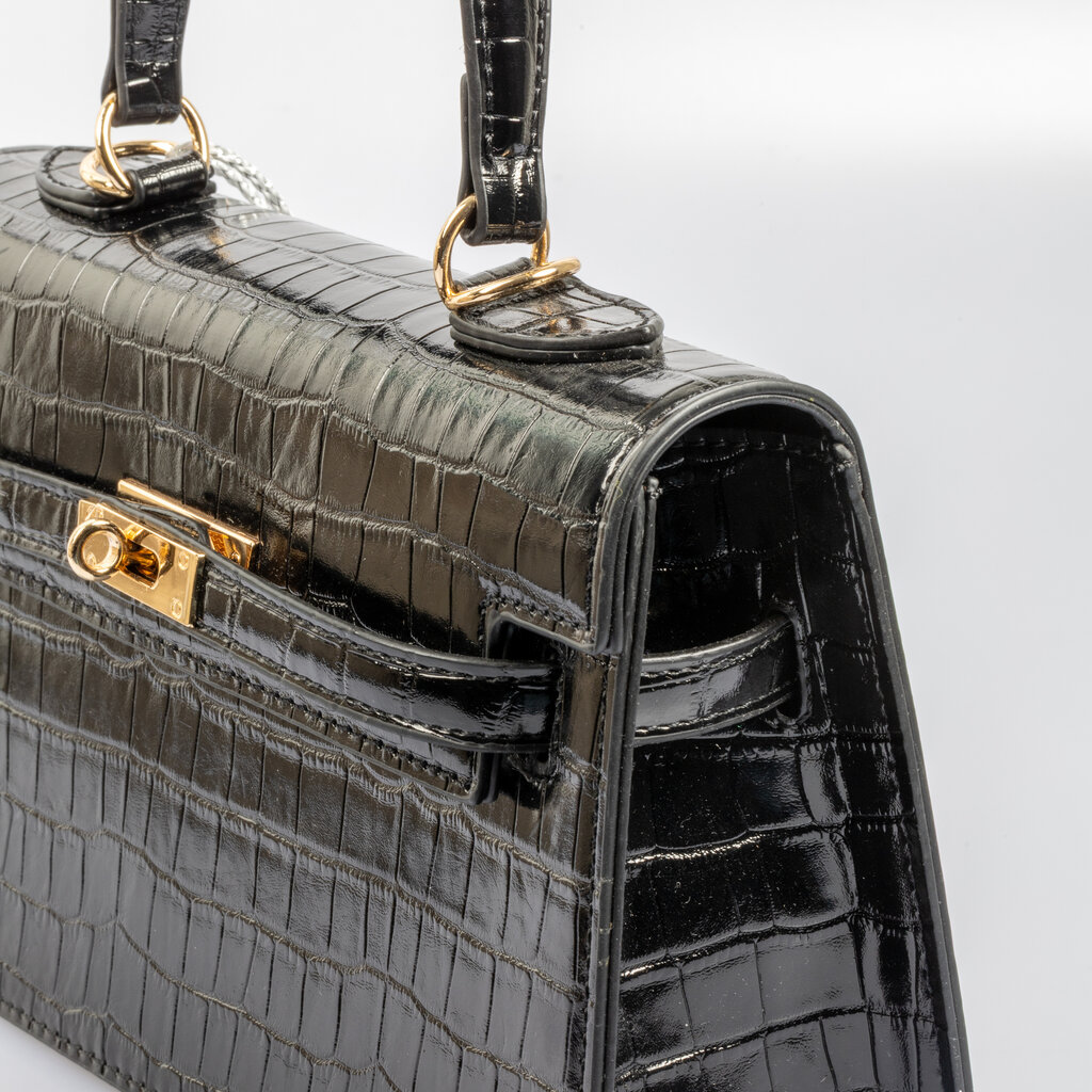 Label Deluxe bag Label Deluxe Isabella Bag black shine black  24 x 15 x 8 CM