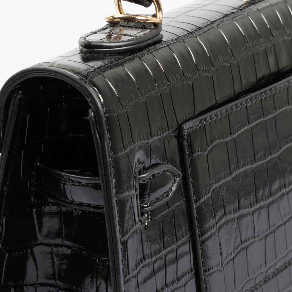 Label Deluxe bag Label Deluxe Isabella Bag black shine black  24 x 15 x 8 CM