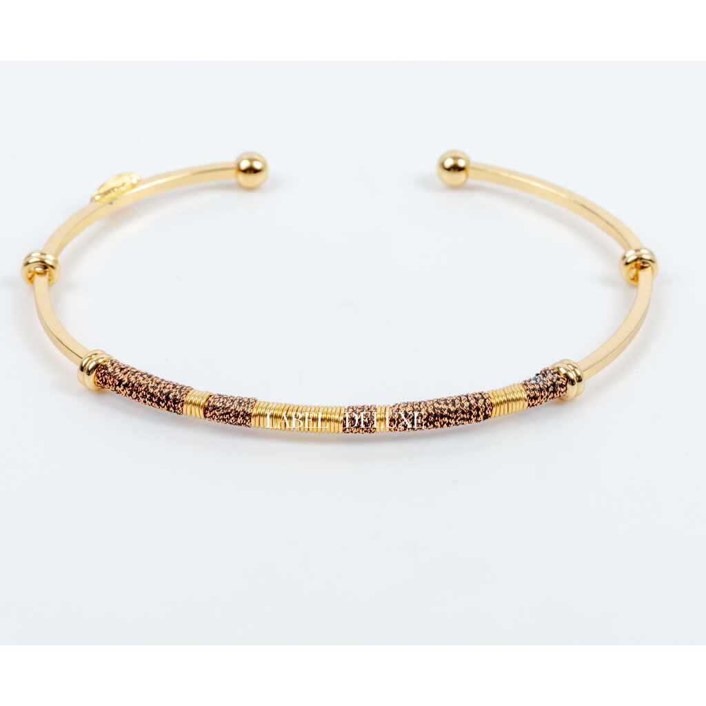Gas Bijoux Jewelry Gas Bijoux armband 498559 Bracelet Zanzibar gold bronze
