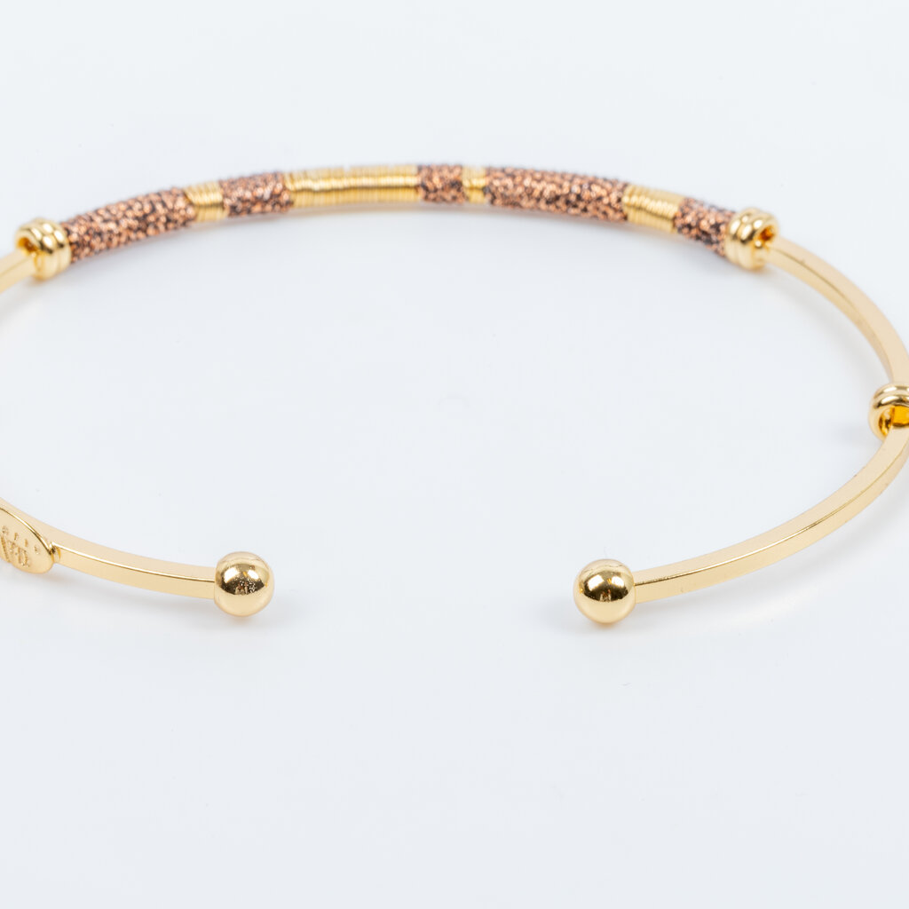 Gas Bijoux Jewelry Gas Bijoux armband 498559 Bracelet Zanzibar gold bronze