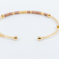 Gas Bijoux Jewelry Gas Bijoux armband 498559 Bracelet Zanzibar gold bronze