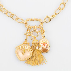 Gas Bijoux Jewelry Gas Bijoux ketting 674741 Necklace Contantine Collier Scaramouche gold - L 51 CM