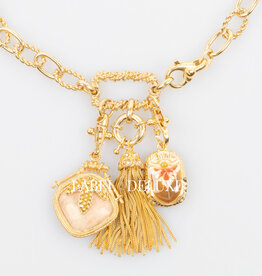 Gas Bijoux Jewelry Gas Bijoux ketting 674741 Necklace Contantine Collier Scaramouche gold - L 51 CM