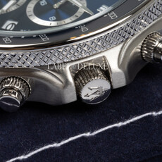 Maserati Maserati R8873640025 Sfida Chronograph watch ( zilver / blauw ) 44 MM heren horloge