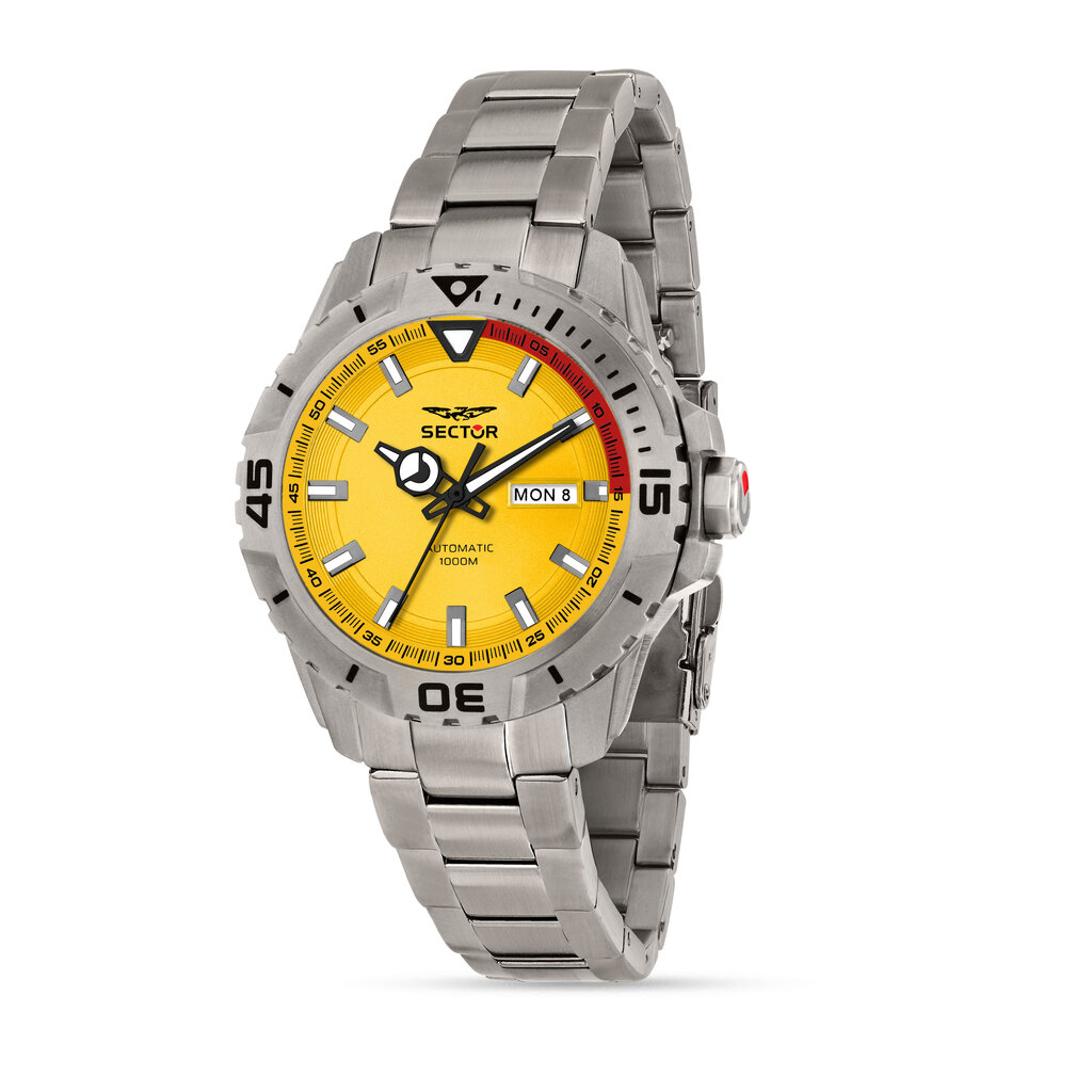 Sector Sector R3223135002 Legend diver TITANIUM SPECIAL EDITON Automaat 43 mm heren horloge