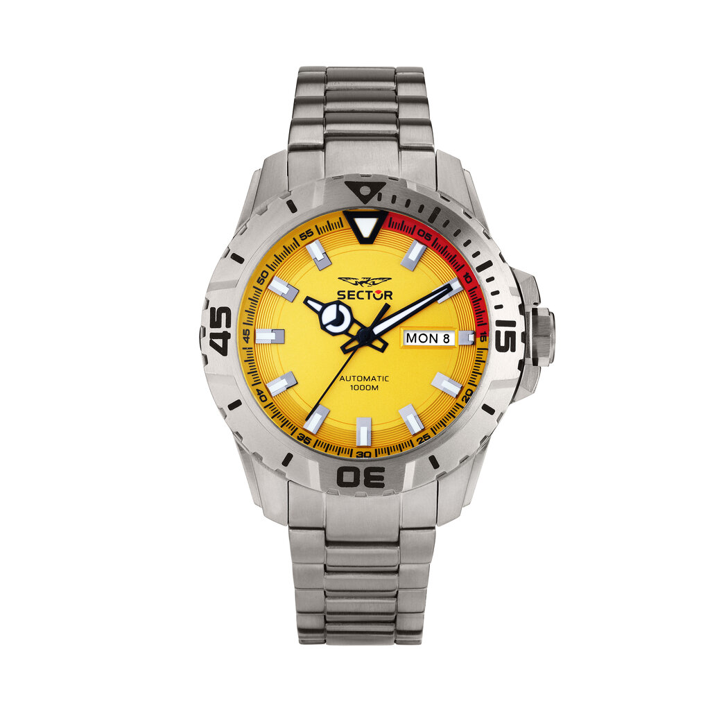 Sector Sector R3223135002 Legend diver TITANIUM SPECIAL EDITON Automaat 43 mm heren horloge