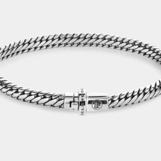 Rebel & Rose Rebel & Rose armband RR-BR028-S-M apollo Six M 925 sterling zilver