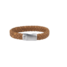 Aze jewels Aze jewels armband AZ-BL005-G-195 Bracelet Iron Jack Noyer Brown (19,5cm)