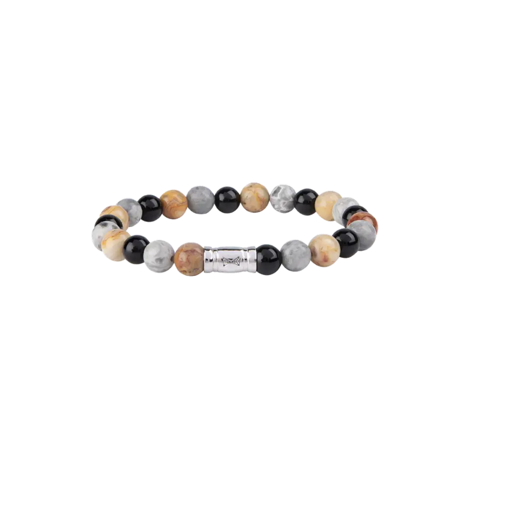Aze jewels Aze jewels armband AZ-BS021-A-190 Bracelet El captain  kralen / beads 8 MM