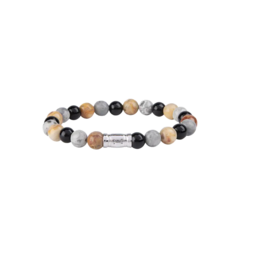 Aze jewels Aze jewels armband AZ-BS021-A-190 Bracelet El captain  kralen / beads 8 MM