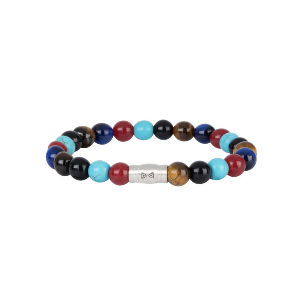 Aze jewels Aze Jewels armband AZ-BS041-A-190 Bracelet Rainbow Mountain - 8mm (19,0cm)